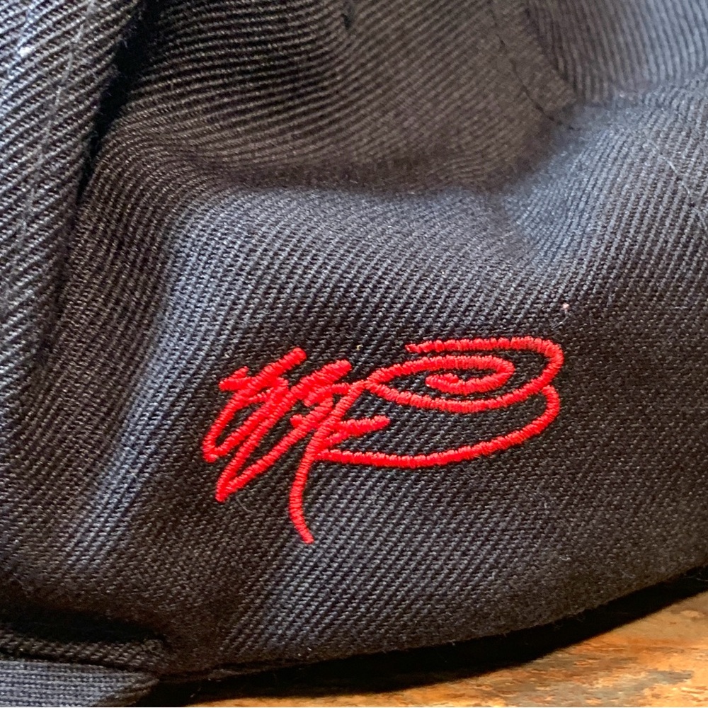 Lower Deck Black/ Red Snapback Adjustable Hat - image 8